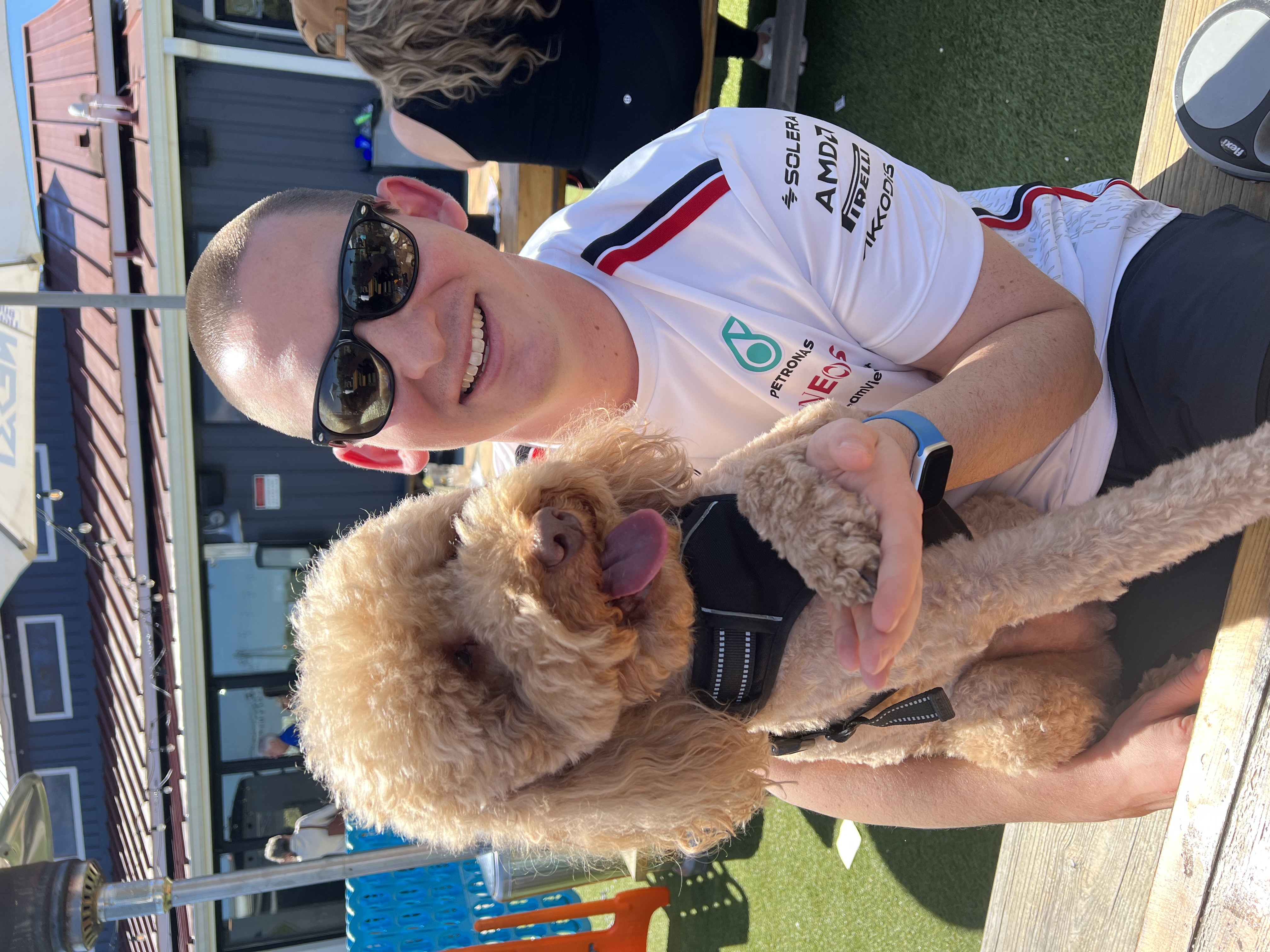 Michael Danko with Jax